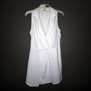 ⚪️WHITE CLASSY ROMPER (SKORT)⚪️